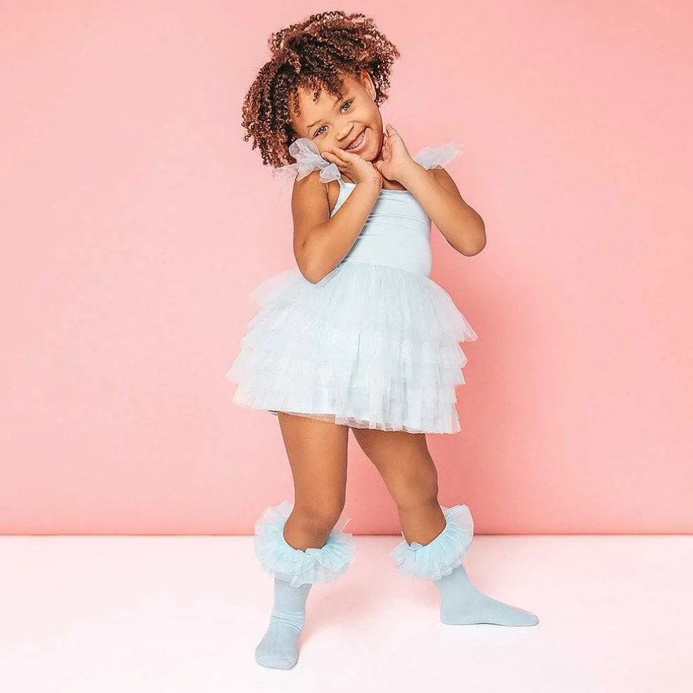 Posh Peanut Tulle Smocked Dress Cheap