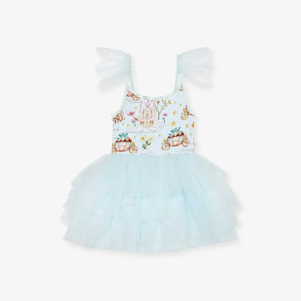 Posh Peanut Tulle Smocked Dress Flash Sale