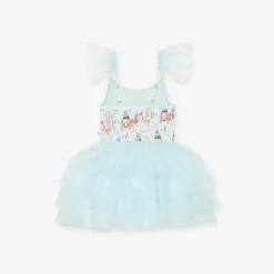Posh Peanut Tulle Smocked Dress Flash Sale