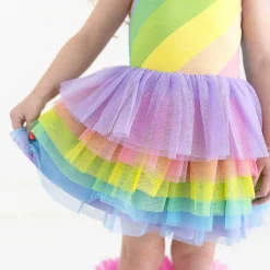 Posh Peanut Tulle Smocked Dress Store