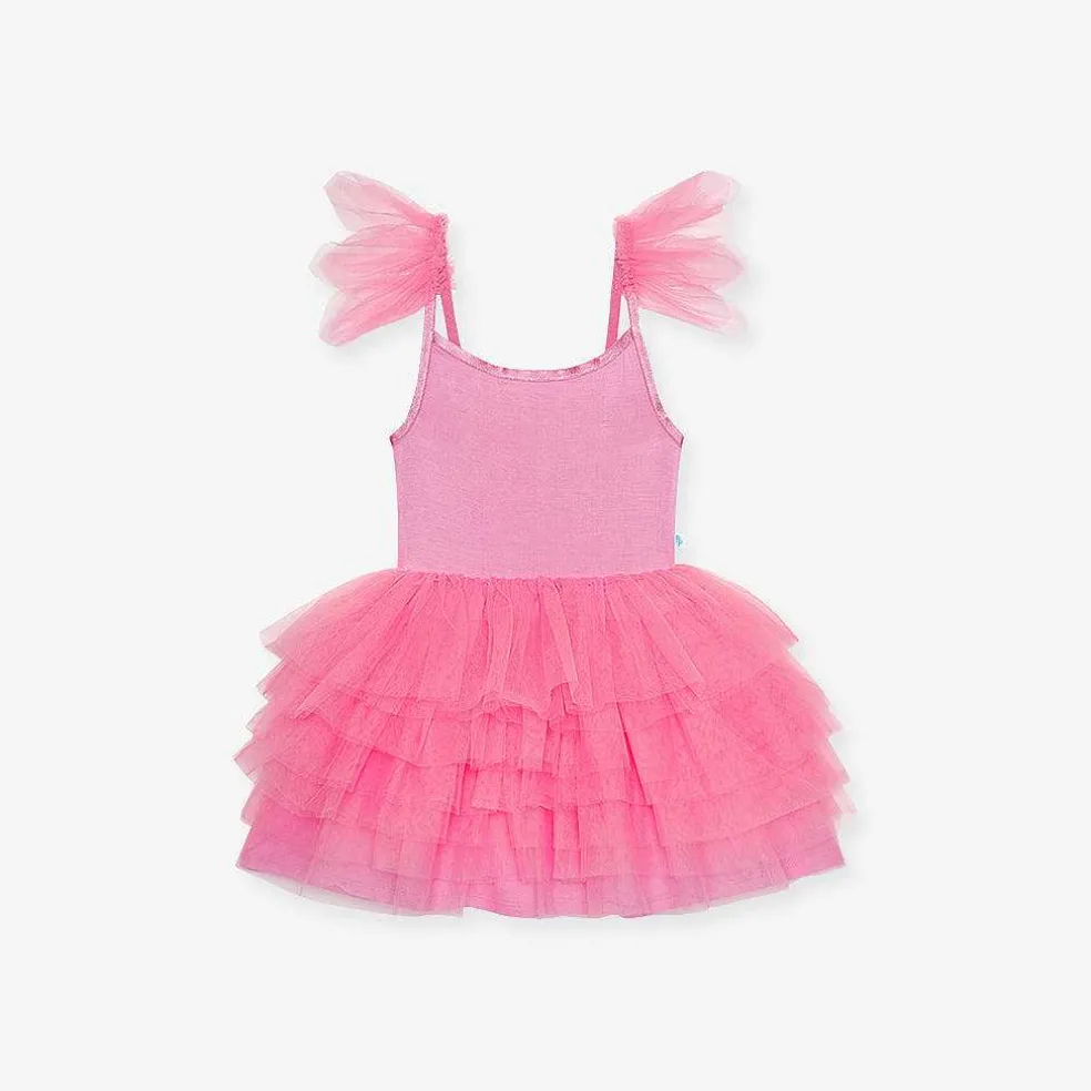 Posh Peanut Tulle Smocked Dress Cheap