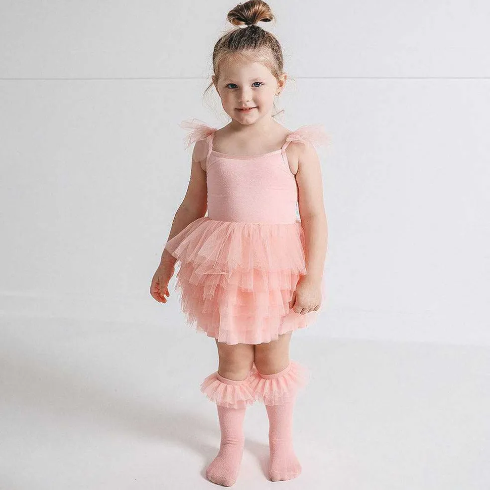 Posh Peanut Tulle Smocked Dress Best