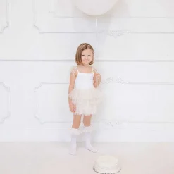Posh Peanut Tulle Smocked Dress Hot