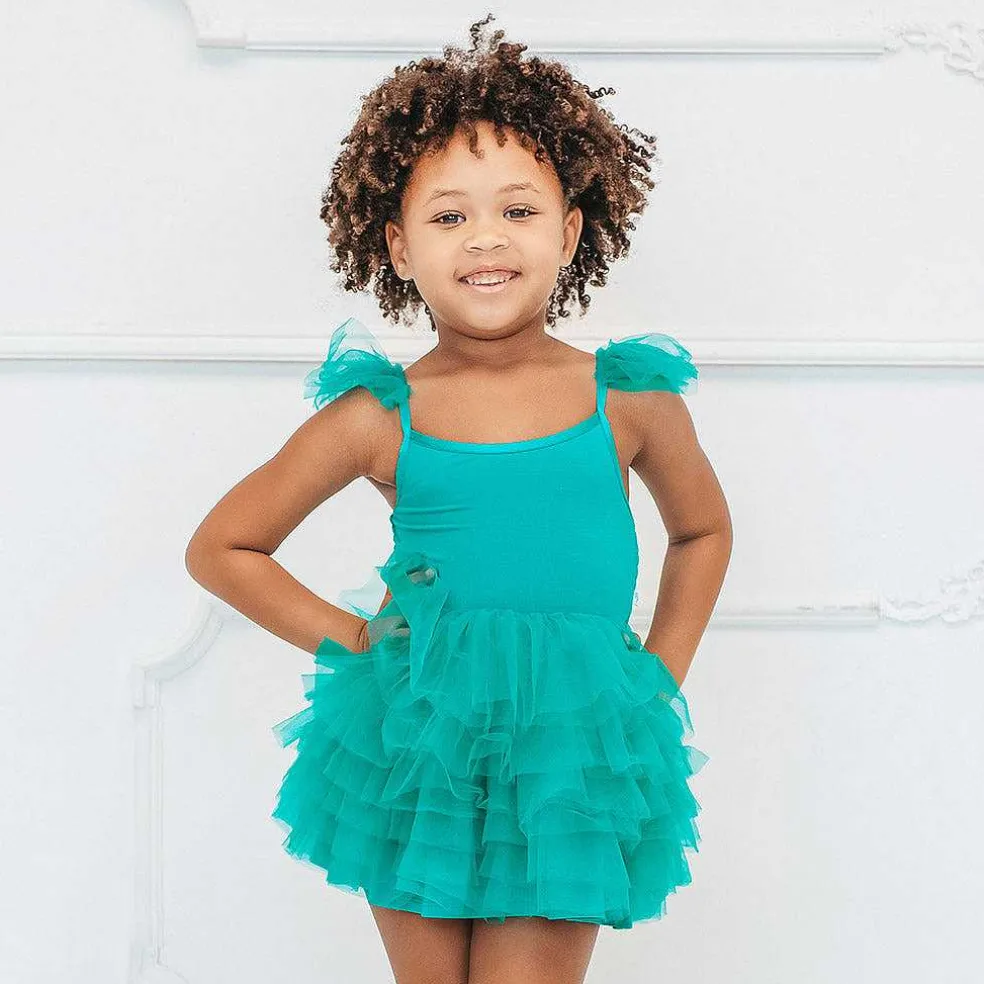 Posh Peanut Tulle Smocked Dress Store