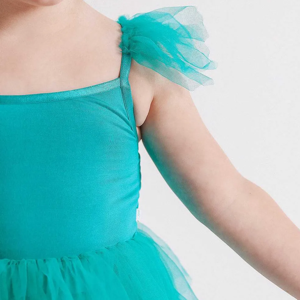 Posh Peanut Tulle Smocked Dress Store
