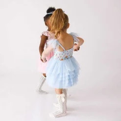Posh Peanut Tulle Smocked Dress Cheap