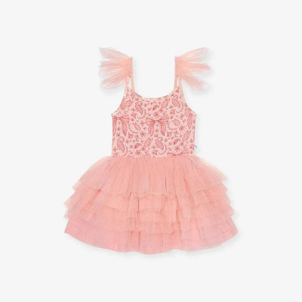 Posh Peanut Tulle Smocked Dress Cheap