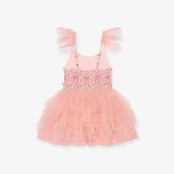 Posh Peanut Tulle Smocked Dress Cheap
