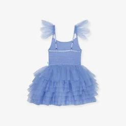 Posh Peanut Tulle Smocked Dress Discount
