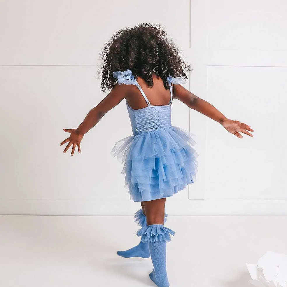 Posh Peanut Tulle Smocked Dress Discount