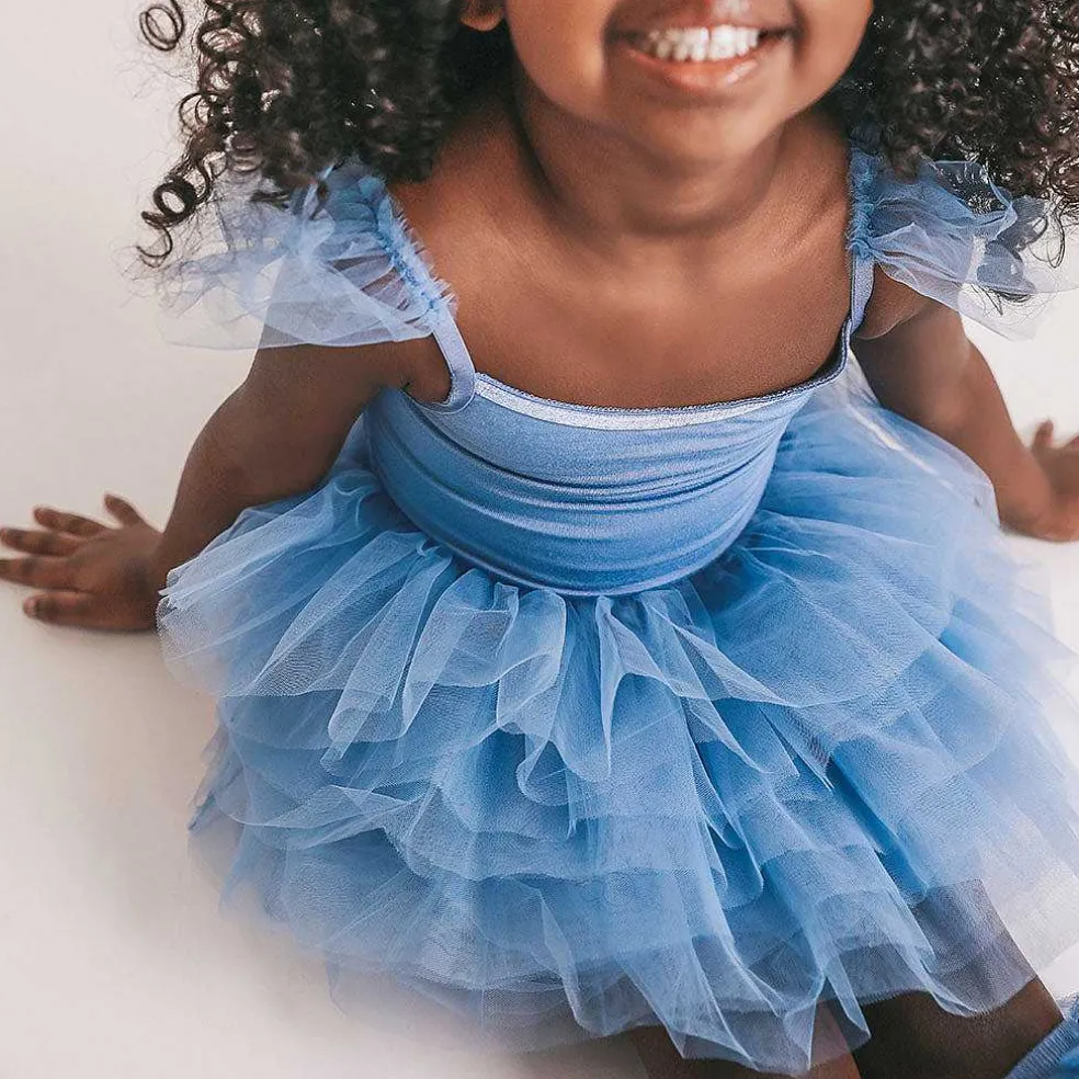 Posh Peanut Tulle Smocked Dress Discount