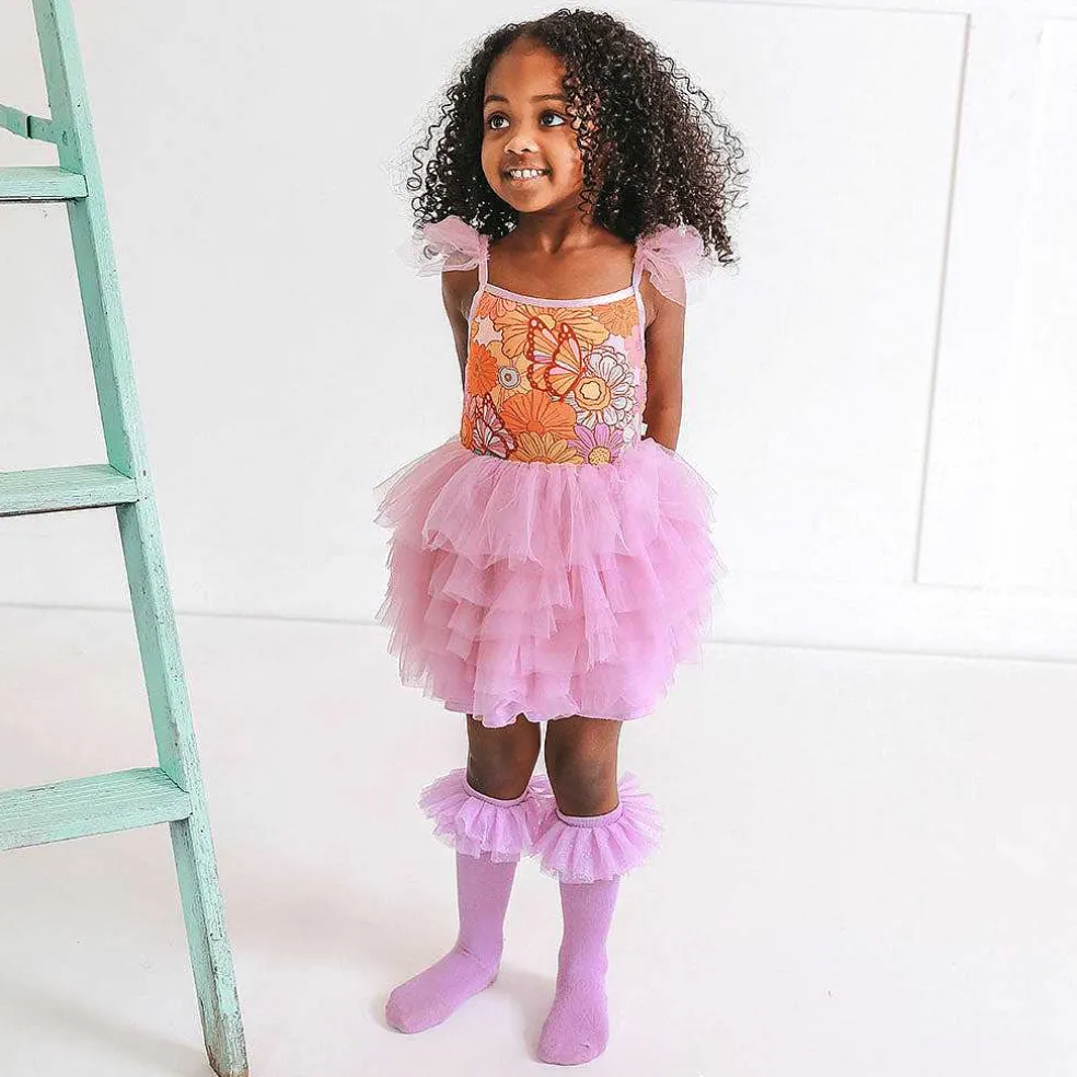 Posh Peanut Tulle Smocked Dress Flash Sale