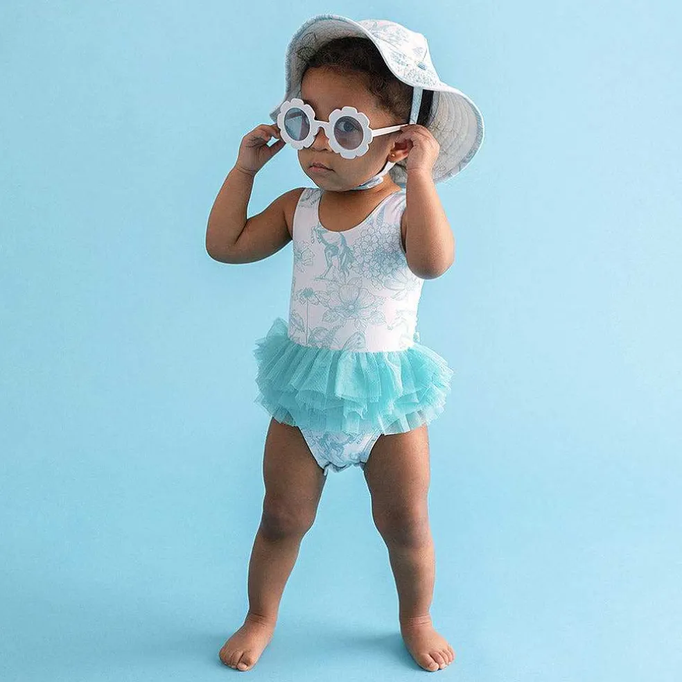 Posh Peanut Tulle Swimsuit New