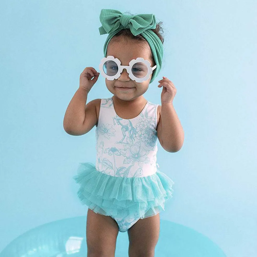 Posh Peanut Tulle Swimsuit New
