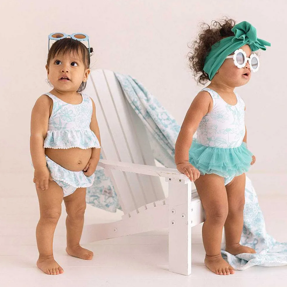 Posh Peanut Tulle Swimsuit New
