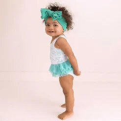 Posh Peanut Tulle Swimsuit New