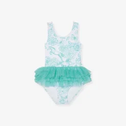 Posh Peanut Tulle Swimsuit New