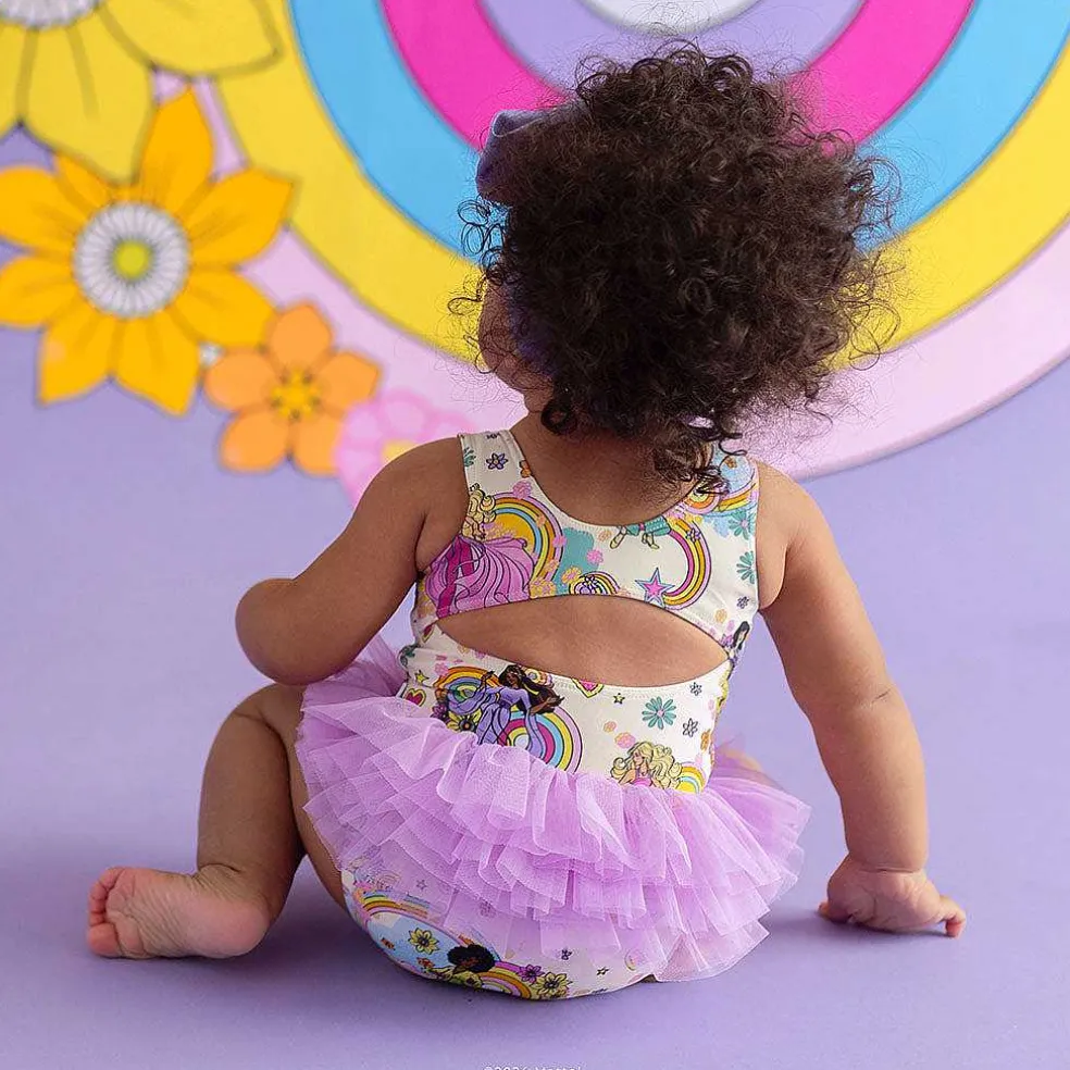 Posh Peanut Tulle Swimsuit Clearance
