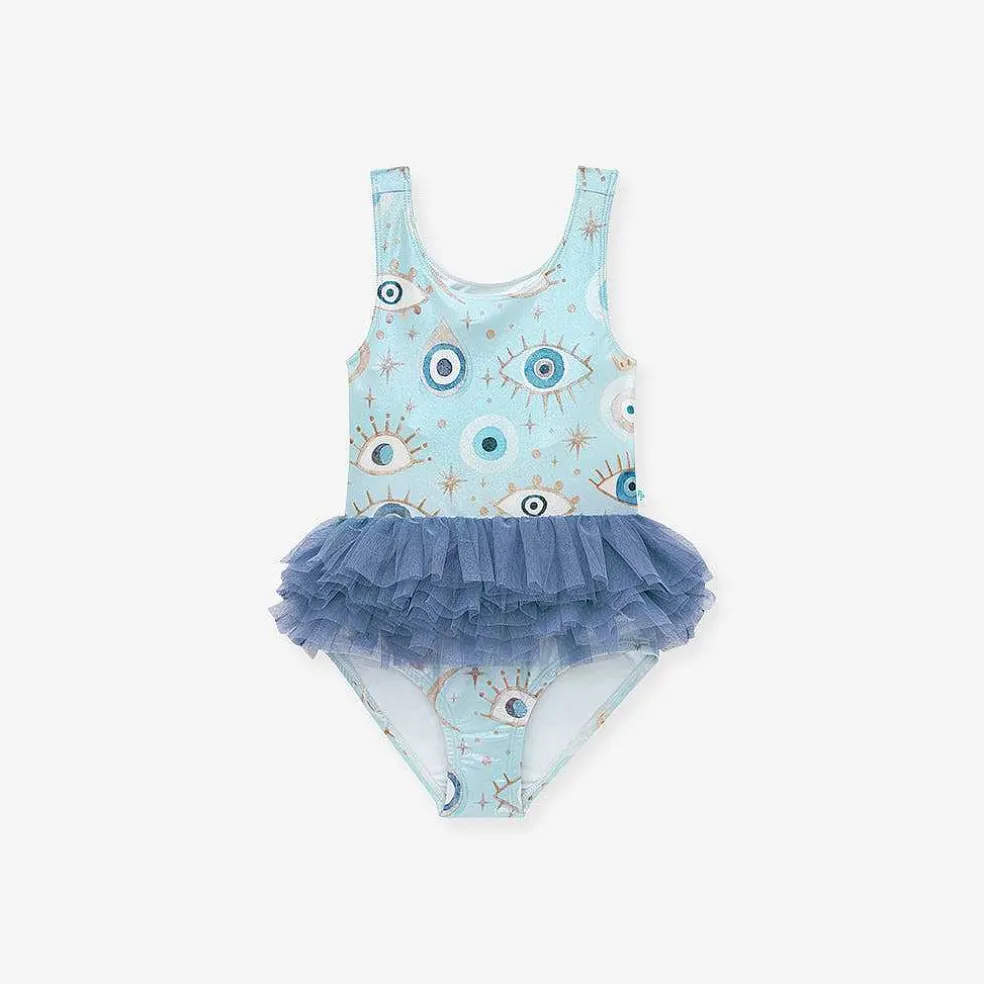 Posh Peanut Tulle Swimsuit Sale