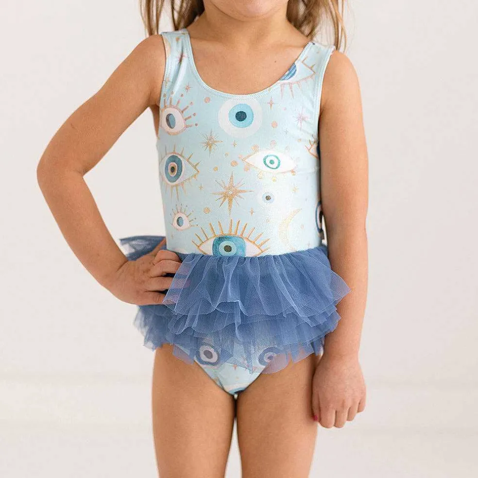 Posh Peanut Tulle Swimsuit Sale