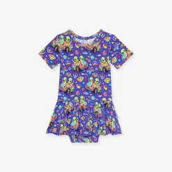 Posh Peanut Twirl Skirt Bodysuit Dress Clearance
