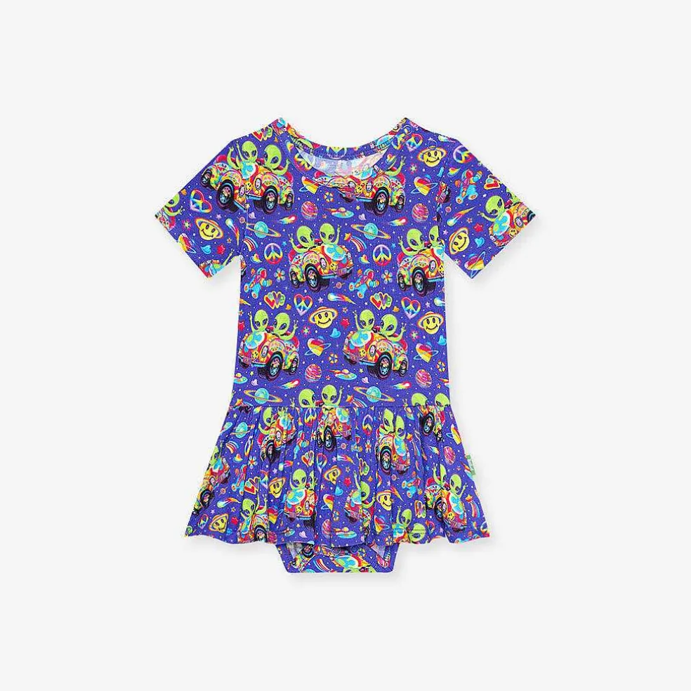 Posh Peanut Twirl Skirt Bodysuit Dress Clearance