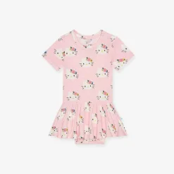 Posh Peanut Twirl Skirt Bodysuit Dress Cheap