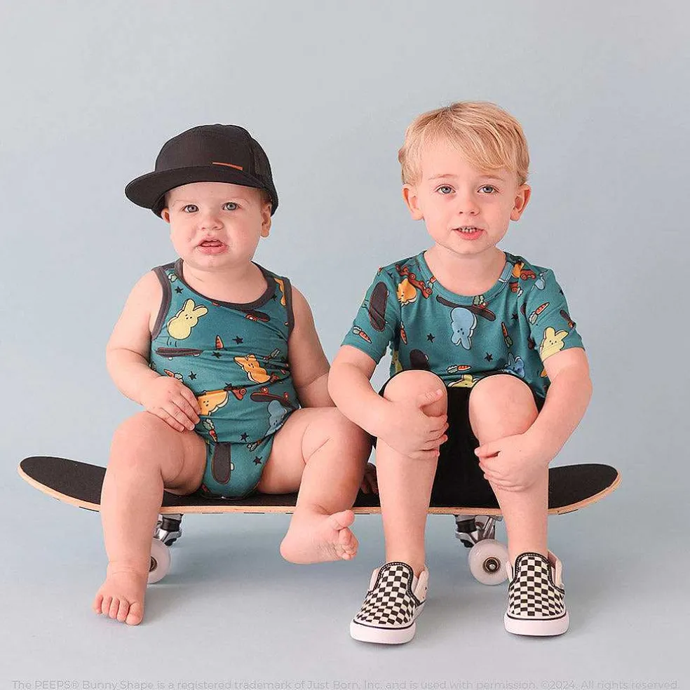 Posh Peanut Varsity Romper Store