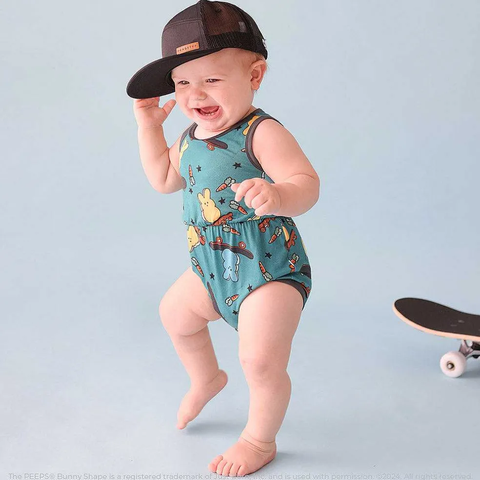 Posh Peanut Varsity Romper Store
