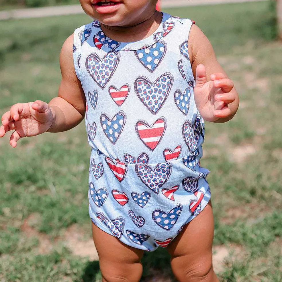 Posh Peanut Varsity Romper Store