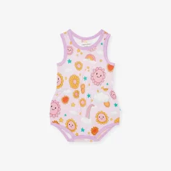 Posh Peanut Varsity Romper Hot