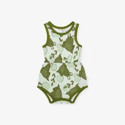 Posh Peanut Varsity Romper Hot