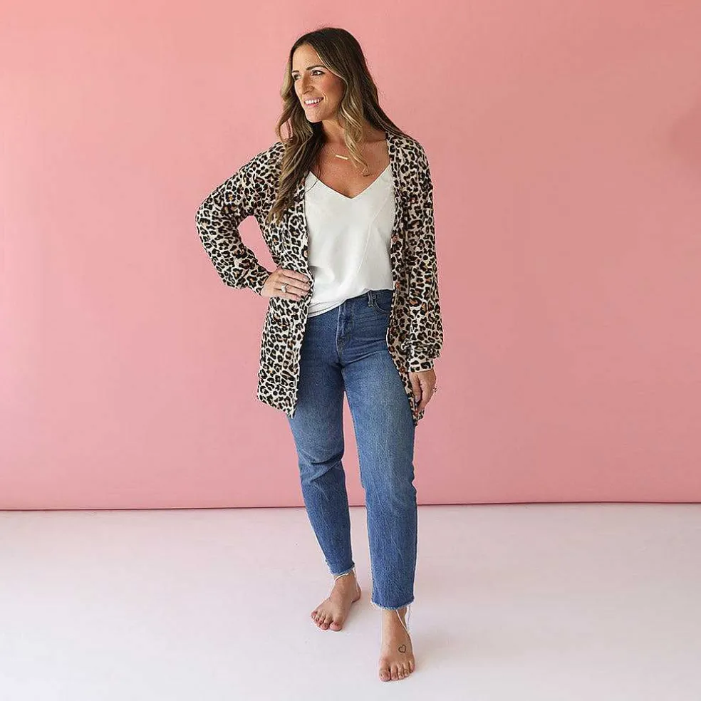 Posh Peanut Women'S French Terry Cardigan Online