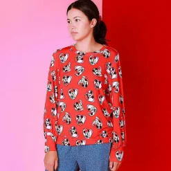 Posh Peanut Women'S French Terry Sweatshirt Fashion