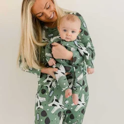 Posh Peanut Women'S Long Sleeve Scoop Loungewear Sale