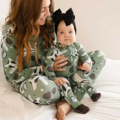 Posh Peanut Women'S Long Sleeve Scoop Loungewear Sale