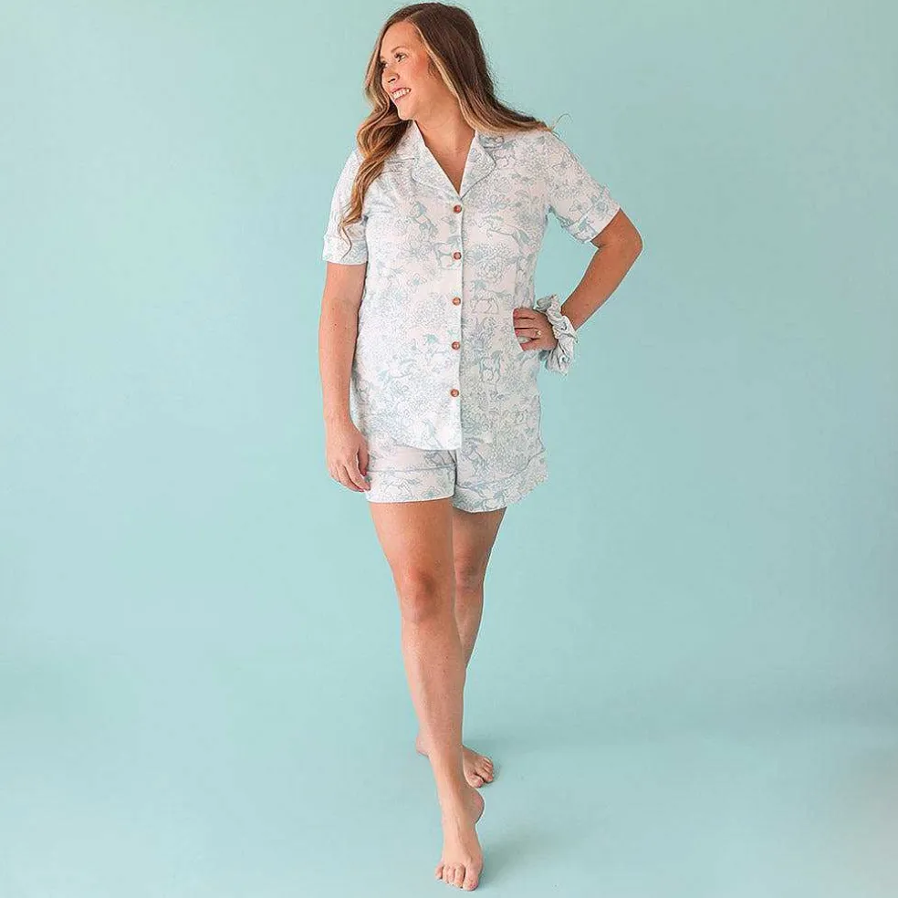 Posh Peanut Women'S Luxe Pajama Short Set Cheap