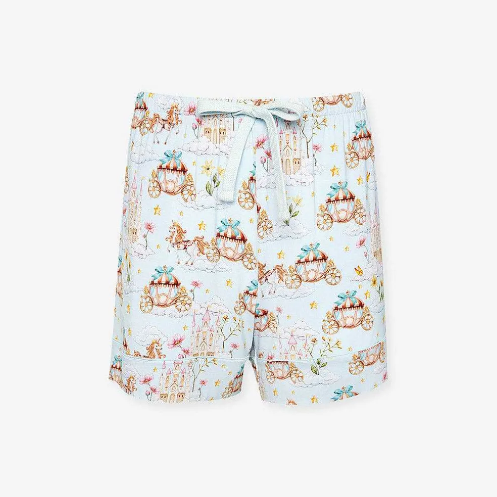 Posh Peanut Women'S Luxe Pajama Short Set Fashion
