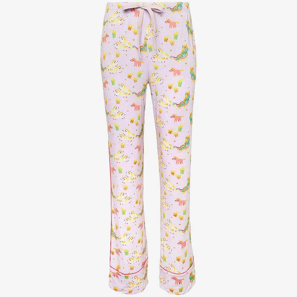 Posh Peanut Women'S Relaxed Pant Luxe Loungewear Flash Sale