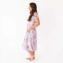 Posh Peanut Women'S Scoop Midi Dress Outlet