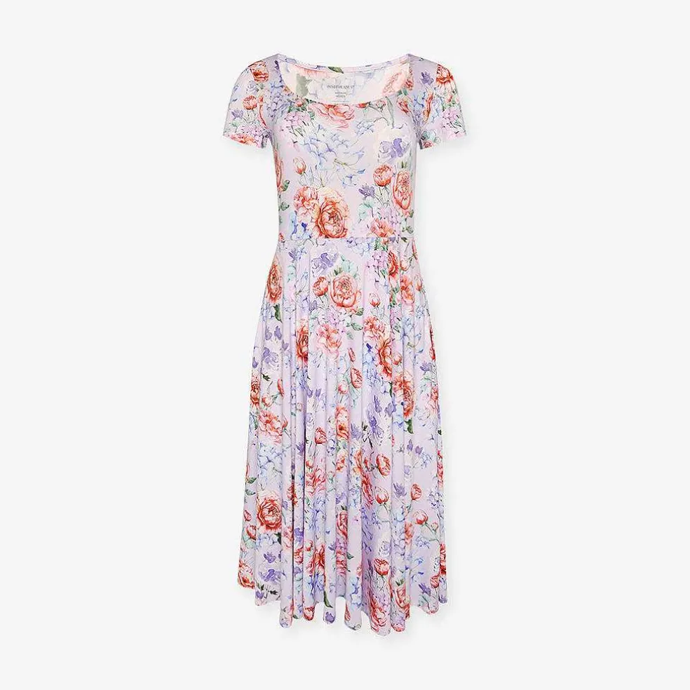 Posh Peanut Women'S Scoop Midi Dress Outlet