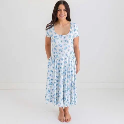Posh Peanut Women'S Scoop Midi Dress Cheap