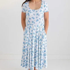 Posh Peanut Women'S Scoop Midi Dress Cheap