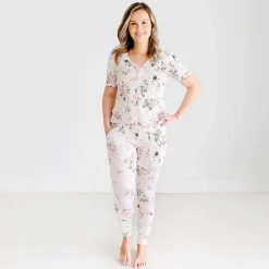 Posh Peanut Women'S Short Sleeve Loungewear Discount
