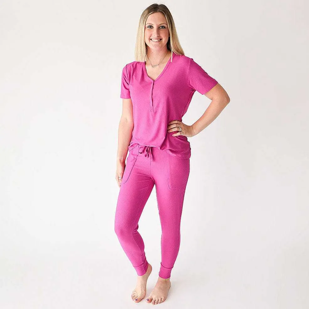 Posh Peanut Women'S Short Sleeve Loungewear Best Sale
