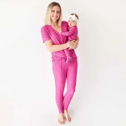 Posh Peanut Women'S Short Sleeve Loungewear Best Sale