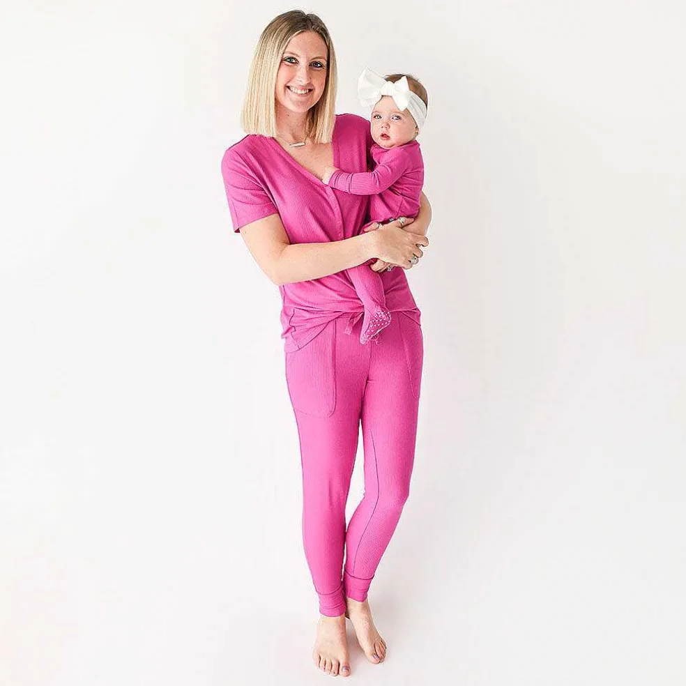 Posh Peanut Women'S Short Sleeve Loungewear Best Sale