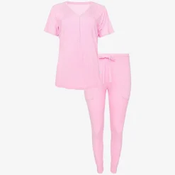 Posh Peanut Women'S Short Sleeve Loungewear Flash Sale