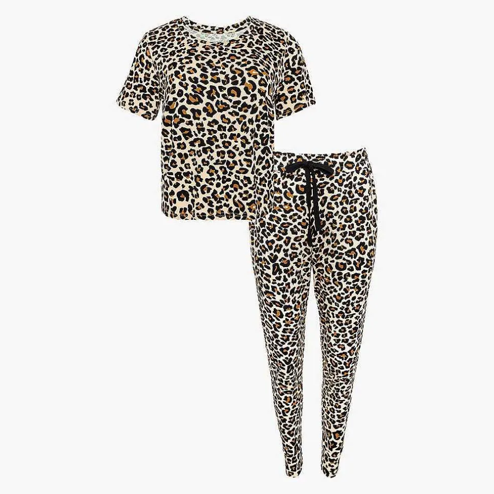 Posh Peanut Women'S Short Sleeve Scoop Loungewear Cheap