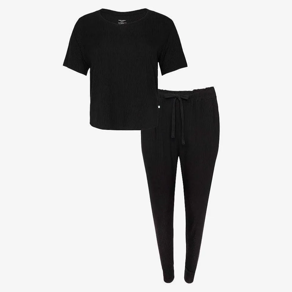 Posh Peanut Women'S Short Sleeve Scoop Loungewear New